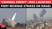 Iran's IRGC Launches Missile Barrage on US Bases and Israel, Vows Retaliation
