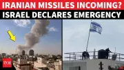 Israel Declares Emergency, Closes Airspace Amid Iran Strikes and Sirens in Tel Aviv