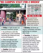 Jadavpur University Bars Students Over Campus Violence, Professors Assaulted