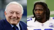 Jerry Jones Celebrates DeMarcus Lawrence's Super Bowl Win with Seahawks
