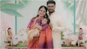 Kannada TV Star Rashmi Prabhakar Hosts Naming Ceremony for Son Agastya Vedanth