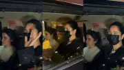 Katrina Kaif Makes First Public Appearance Post Son Vihaan's Birth, Waves at Paparazzi