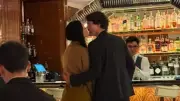 Katy Perry and Justin Trudeau Share Romantic Valentine's Kiss During Dinner Date