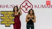 Khushi Kumar's KALANTA Debut at London Fashion Week Redefines Indian Craftsmanship