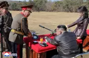 Kim Jong Un Gifts Sniper Rifles to Officials Amid Daughter's Rising Succession Speculation