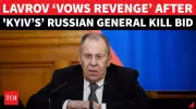 Lavrov Condemns Ukraine After Alleged Assassination Attempt on Russian General