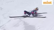 Lindsey Vonn's Olympic Dream Ends in Crash, Airlifted After Downhill Fall