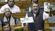 Lok Sabha Adjourned Till 5 PM Amid Uproar Over BJP MP Nishikant Dubey's Gandhi Family Remarks