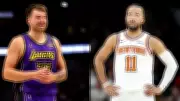 Luka Dončić's Viral Gesture Steals Spotlight as Knicks Defeat Lakers at Madison Square Garden