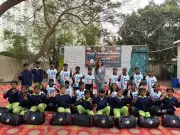 M3M Foundation Empowers Young Athletes with Sports Kits at SSST College Shirdi