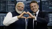 Macron Shares AI-Generated Image with PM Modi Ahead of Delhi Summit