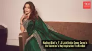 Madhuri Dixit's Rs 1.4L Green Saree: Perfect Valentine's Gift for Mom