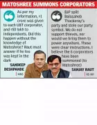 Maharashtra Political Drama: Sena-UBT Accused of Taking Crores to Help BJP Win Chandrapur Mayor Seat