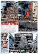 Major Fire in Hyderabad Commercial Building: Four Escape by Breaking Glass Panels