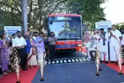 Mangaluru Launches First Private Electric City Bus, Aims for Zero-Carbon Future
