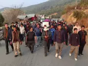 Manipur Mourns BJP MLA Vungzagin Valte: Emotional Procession Draws Thousands