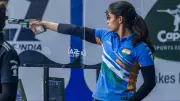 Manu Bhaker Wins Silver in 25m Pistol at Asian Shooting Championships