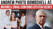 Maxwell's Draft Email in Epstein Files Confirms Prince Andrew Photo, Sparks Royal Scandal
