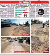 MCG Launches 10-Day Drive to Fill 5,000 Potholes in Gurgaon