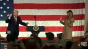 Melania Trump Joins Donald's 'YMCA' Dance Despite Past Disapproval at Military Event