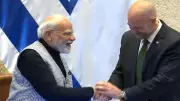 Modi Chants Echo in Israeli Parliament as Knesset Welcomes Indian PM with Standing Ovation