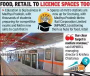 MP Metro Stations to Host Coaching Centers, Retail Outlets for Non-Fare Revenue