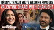 Mrunal Thakur Debunks Valentine's Day Wedding Rumors with Dhanush