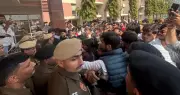 Murthal University Erupts: Hundreds of Students Stage Major Protest Over Grievances
