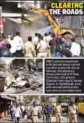 Nagpur Civic Drive Sparks Tension as Encroachers Resist Removal in Multiple Zones