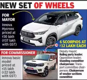 Nagpur Municipal Corporation to Procure 8 New Vehicles for Top Officials