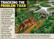 Nagpur Ramtek Deploys Drones After Fatal Tiger Attacks Near Pench Reserve