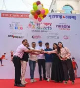 Nagpur's Happy Streets Event Transforms Roads into Vibrant Community Playground