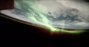 NASA Captures Ethereal Auroras from Space Station During Solar Activity Surge