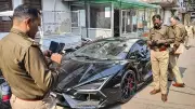 New Video Emerges in Kanpur Lamborghini Crash, Shows Shivam Mishra Driving
