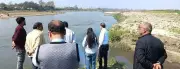 NGT Team Inspects Polluted Drains Discharging Waste into Devha River in Pilibhit