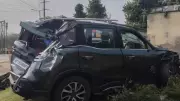 Noida Expressway Crash: Woman Dies, Five Injured as Speeding SUV Rams Two Vans
