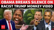 Obama Slams Trump's Racist Monkey Video as 'Clown Show' Lacking Decorum