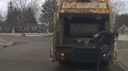 Ohio Garbage Worker Finds Fugitive Hiding in Trash Can During Routine Pickup