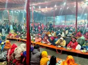Om Namah Shivaya's Magh Mela Kitchen Extends Till Maha Shivratri Amid Massive Devotee Rush