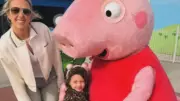 Patrick and Brittany Mahomes Celebrate Daughter Sterling's 5th Birthday at Peppa Pig Park