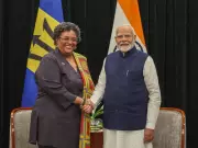PM Modi Extends Congratulations to Barbados PM Mottley on Historic Third Term Win
