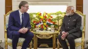 PM Modi Holds Bilateral Talks with Serbian President at Hyderabad House During AI Summit