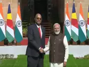 PM Modi Meets Seychelles President Herminie in Delhi to Strengthen Bilateral Ties