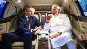 PM Modi's Car Diplomacy Strengthens Global Ties with Macron Ride in Mumbai