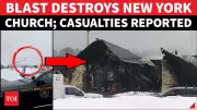 Powerful Explosion Devastates New York Church, Pastor and Firefighters Critically Injured