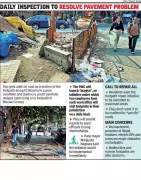 Pune Civic Body Launches Drive to Repair Footpaths, Residents Demand Daily Upkeep