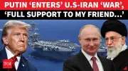 Putin Pledges Total Support to Iran as U.S. Deploys Warships to Middle East