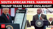 Ramaphosa Condemns Trump's Trade Onslaught, Vows to Resist Economic Coercion