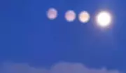 Rare Paraselene Phenomenon: Four Moons Illuminate Russian Sky in Stunning Display