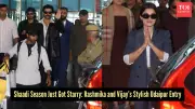 Rashmika Mandanna and Vijay Deverakonda Arrive in Udaipur for Wedding